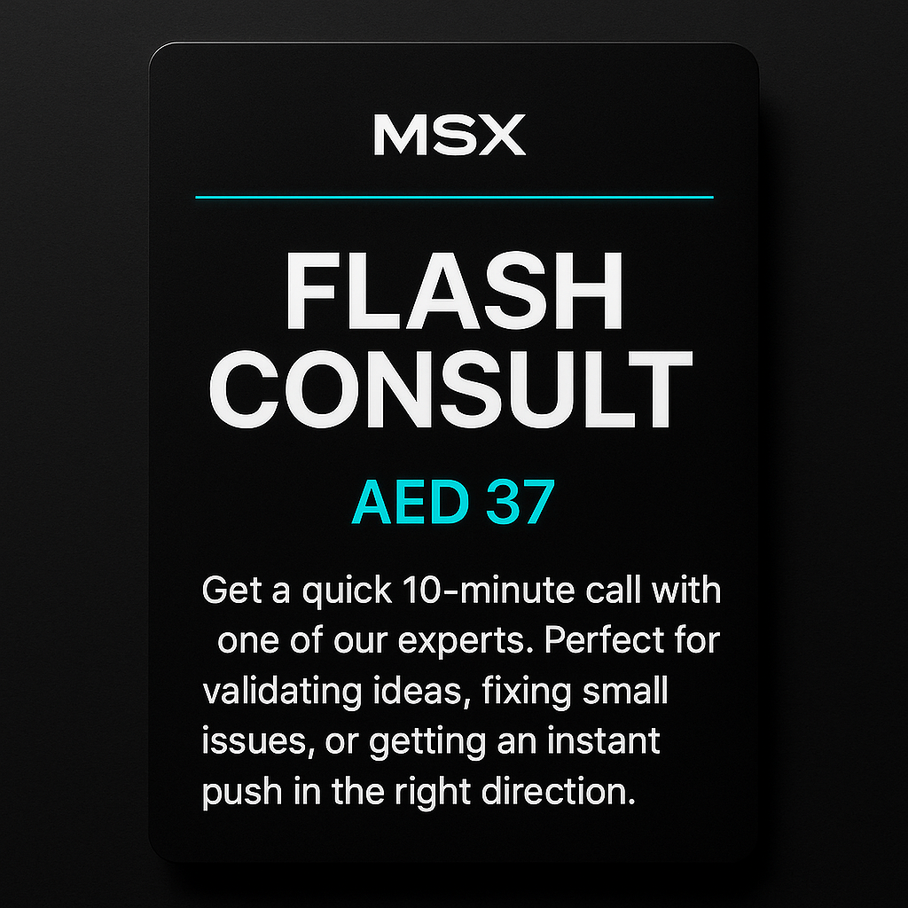 MSX Smart Move – 20-Minute Tactical Call